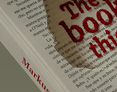 The Book Thief - Typographic intervention