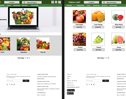 E- Commerce Website Design