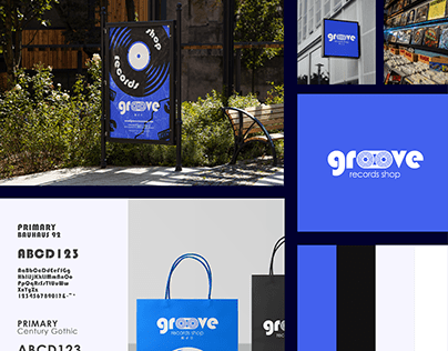 Project thumbnail - Groove - Brand identity design