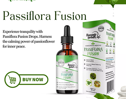 Impressive Benefits of Passiflora Fusion Drops