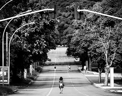 Ruas de Brasília B&W, Parte 5.