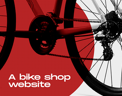 A bike shop website