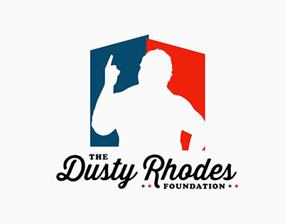 The Dusty Rhodes Foundation Branding