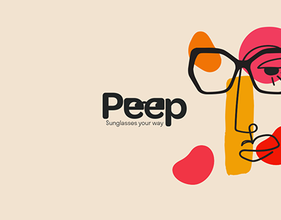 Branding: Peep sunglasses