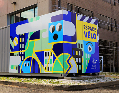 Murale Espace Vélo