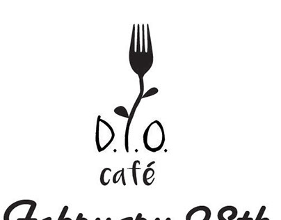 D.I.O. Nutrition Cafe Logo Design