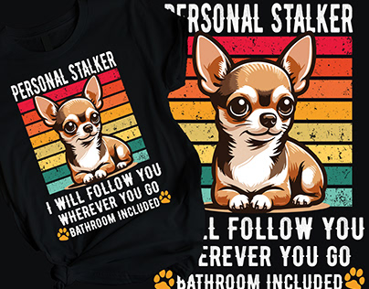 Chihuahua T Shirt Design