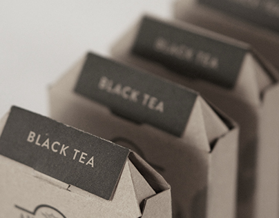 Ahmad Tea • sustainable package redesign