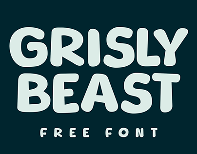 FREE Commercial Use Font | Grisly Beast