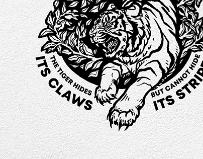 Claws and Stripes Illustration