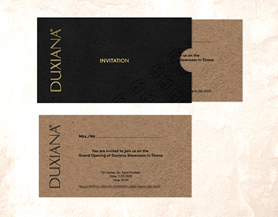 Duxiana Invitation