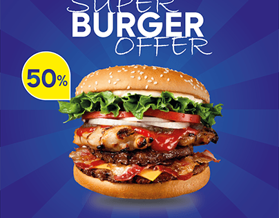 Burger Offer Design