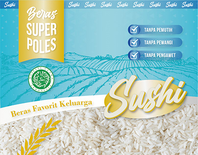 Design Label Packaging Rice