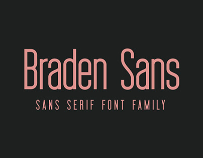 Braden Sans Font Family