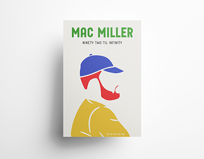 Mac Miller: 92 Til Infinity Tribute Poster