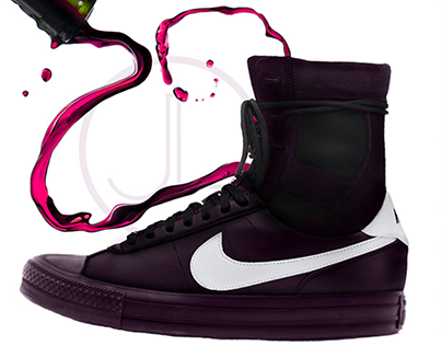Nike Cortez x Chuck Taylor Converse x Hightop Boot
