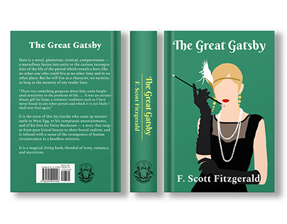 The Great Gatsby Book Cover Design