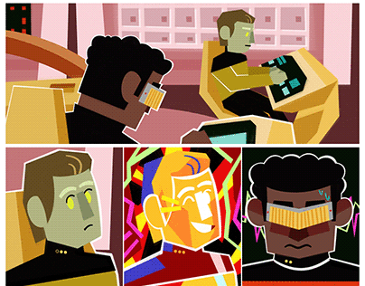 ■ why laforge was sent to engineering