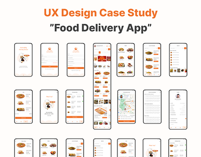 UI/UX Design Case Study Food Delivery Application