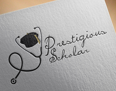 Prestigious Scholar Logo Design