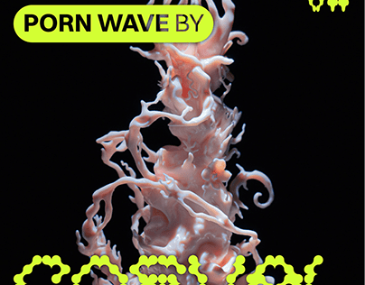 "Porn Wave by Coeval Magazine" - Flyer Design