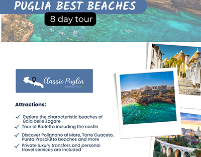 Puglia Unveiled: Your Tailored 8-Day Journey