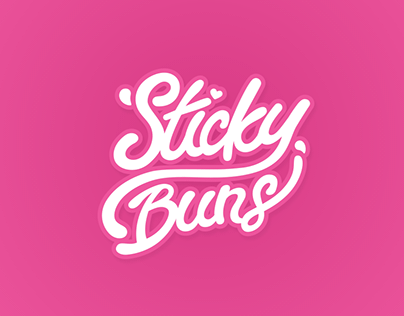 Sticky Buns Logo/Branding Project