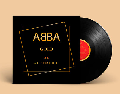 ABBA's Gold: Greatest Hits Vinyl Redesign