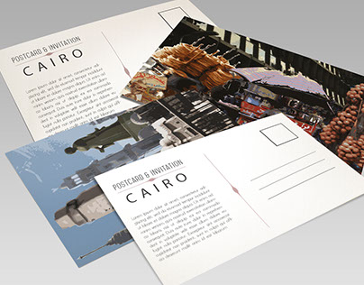 Illustrated Postcards: Cairo