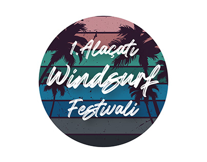 1. Alaçatı Windsurf Festivali Logo Design - Mood Board