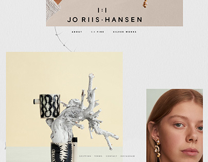 Jo Riis-Hansen Logo and Website Design