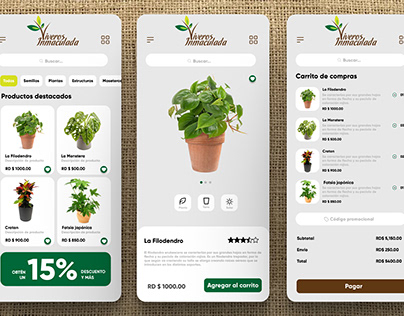 UI - Plants nursery 🎍🌿