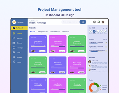 Dashboard- Project Management Tool