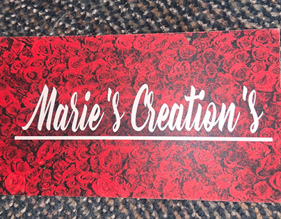 Business Card for local business woman.