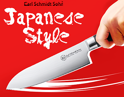 Carl Schmidt Sohn Konstanz Santoku Knife - Web Banner