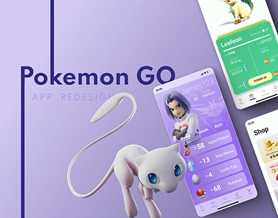 Pokemon GO App Redesign Concept