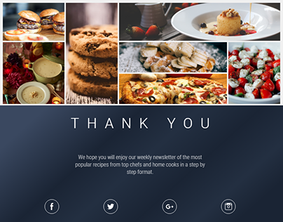 Daily UI #077 Thank You