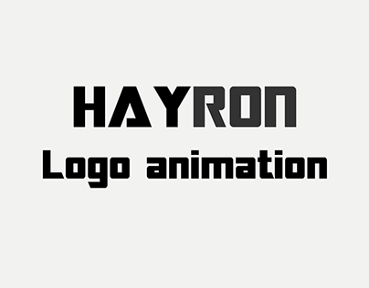 HAYRON LOGO animation