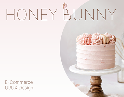 Honey Bunny Website UI/UX Design