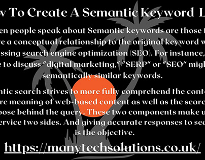 How To Create A Semantic Keyword List?