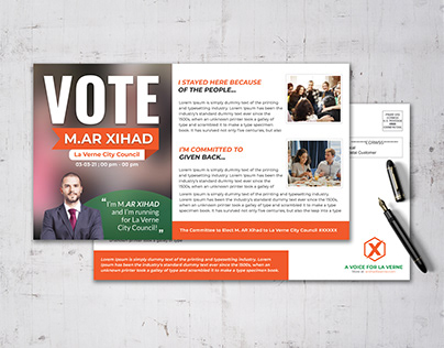 Election Campaign Political Eddm Postcard