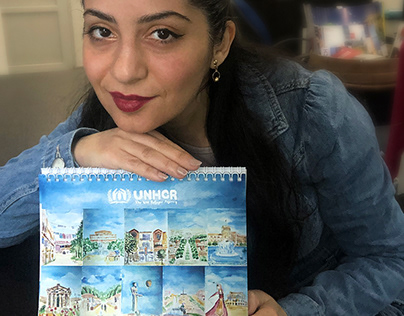 UNHCR Armenia Calendar Paintings