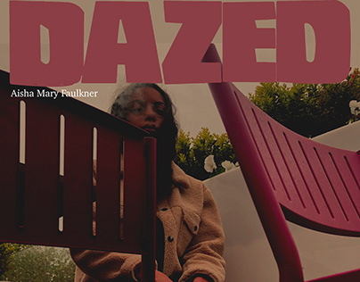 Dazed Inspired Magazine Cover