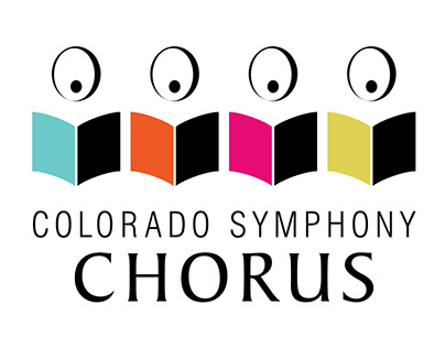 Colorado Symphony Chorus: Logo and print design
