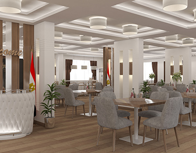 Restaurant interior design - Abnaa Sinai co.(Part-1)