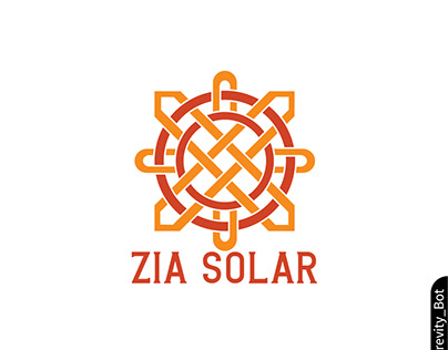 Zia Solar - Energy & Environment Logo Design