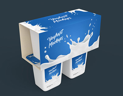 Yoghurt Pack Mockups