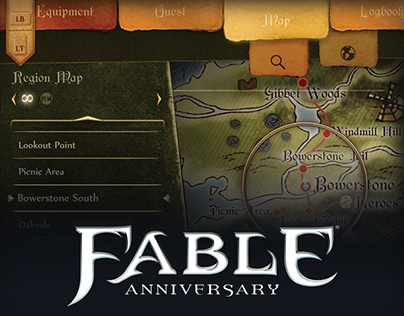 Fable Anniversary Inventory Menu