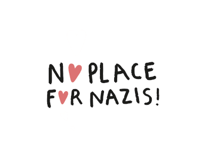 No place for Nazis Shirt // Illustration