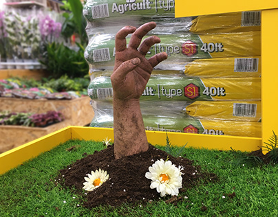 Agricult soil promo display
